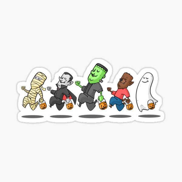 Trick Or Treat! Sticker