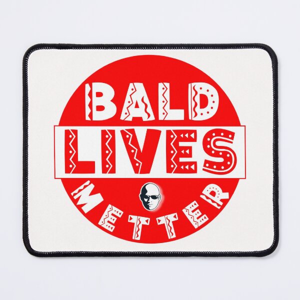 Item preview, Bald guy gifts : Blad lives matter designed and sold by Mr Wolf.