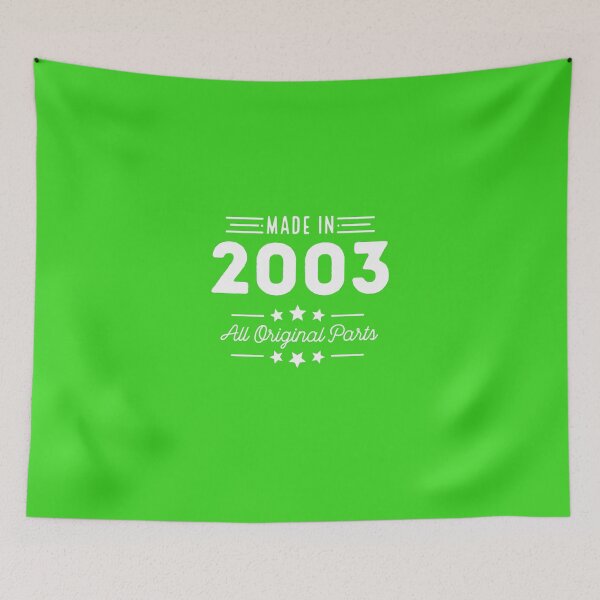 Item preview, Made In 2003 All Original Parts 13th Birthday Gift T-Shirt designed and sold by AlwaysAwesome.
