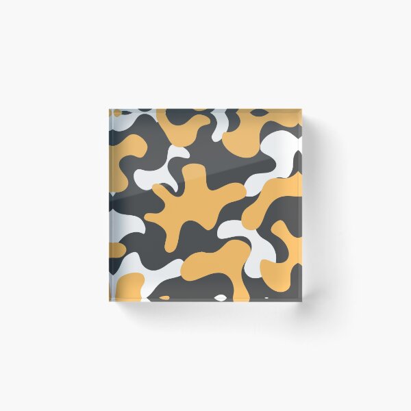 Item preview, Yellow and White Camouflage designed and sold by littlesoulzwear.