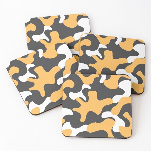 Item preview, Yellow and White Camouflage designed and sold by littlesoulzwear.
