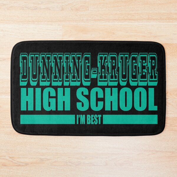 Item preview, Funny - Dunning-Kruger High School designed and sold by jdtees.