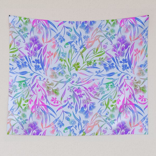 Item preview, Eucalyptus Eclipse in Blue designed and sold by elcstudio.