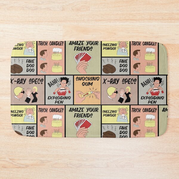 Item preview, Vintage Practical Jokes Advertisements designed and sold by awkwarddesignco.