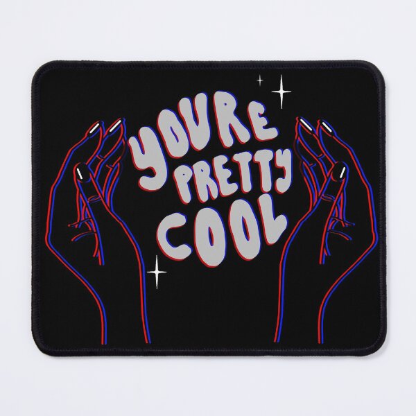 Item preview, “You’re pretty cool” black crystal ball designed and sold by H-H-M.