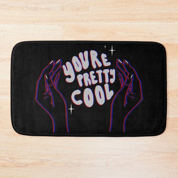 Item preview, “You’re pretty cool” black crystal ball designed and sold by H-H-M.