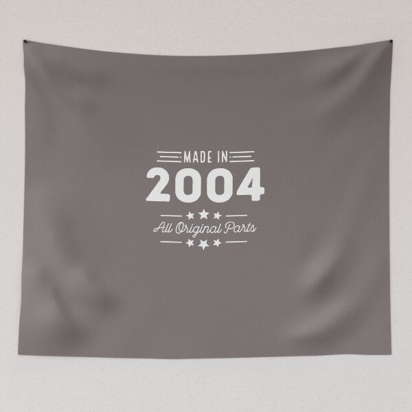 Item preview, Made In 2004 All Original Parts 12th Birthday Gift T-Shirt designed and sold by AlwaysAwesome.
