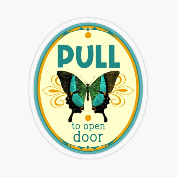 Item preview, PULL  to open door  designed and sold by sandpiperstudio.