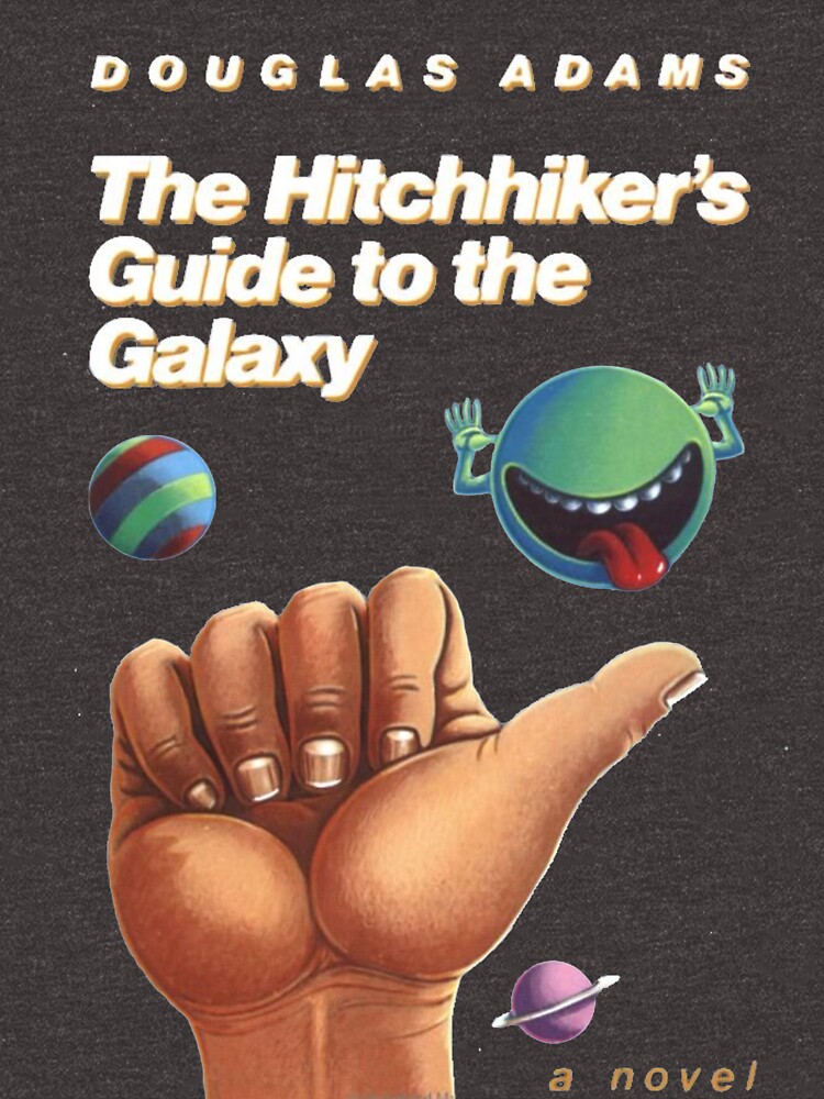 hitchhiker's guide to the galaxy t shirts