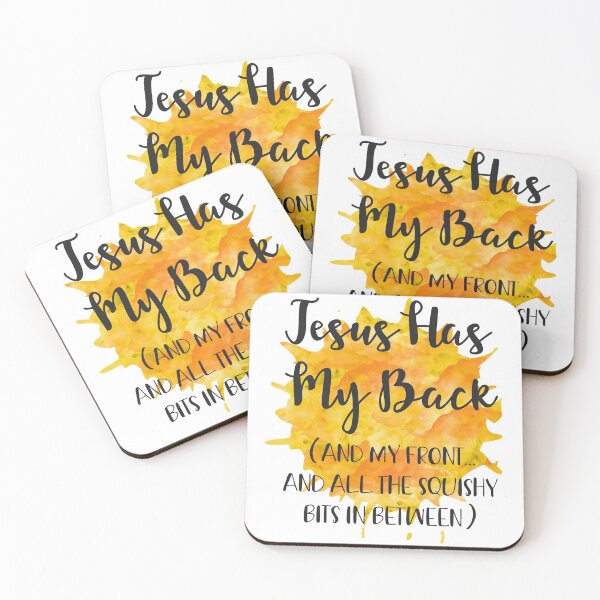 Item preview, Jesus has my  Back (and everything else) designed and sold by Homemom.