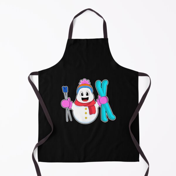 Item preview, Snowman as Skier with Ski  designed and sold by vutrieuman.