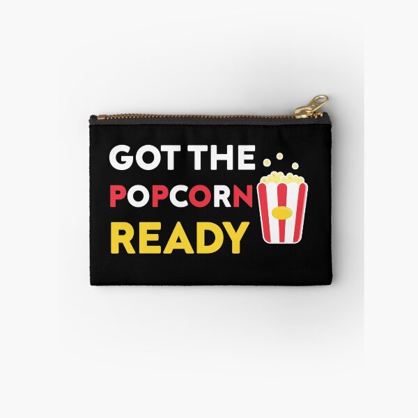 Item preview, Got The Popcorn Ready Funny Retro Vintage designed and sold by zedesigner-.