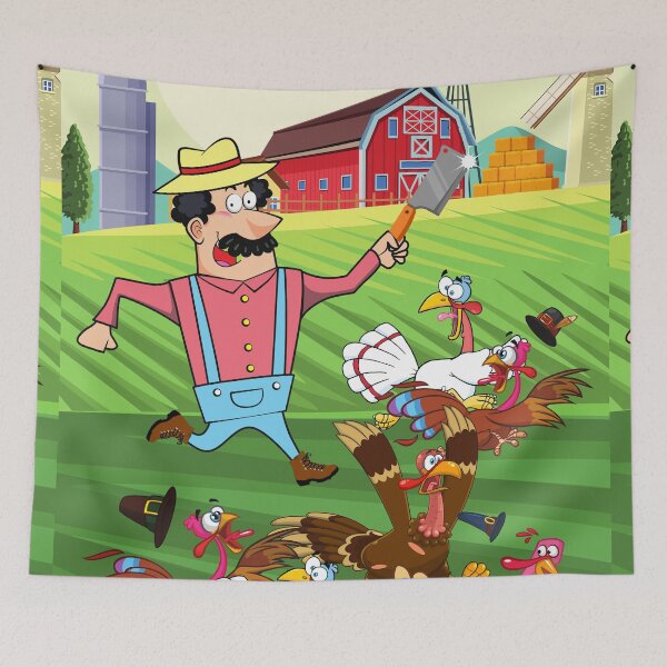 Item preview, Turkey Run- Thanksgiving Turkeys designed and sold by Designs By YL.