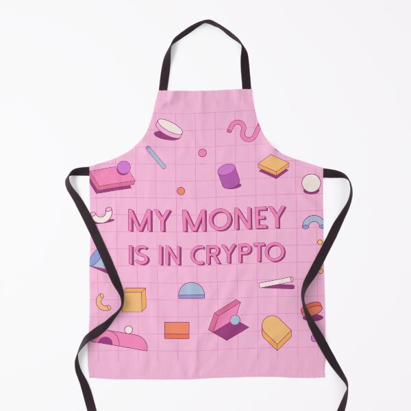 Item preview, My Money Is In Crypto designed and sold by Meme Economy.