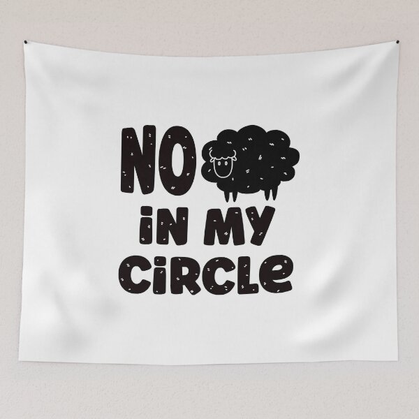 Item preview, No Sheep In My Circle  designed and sold by ezps.