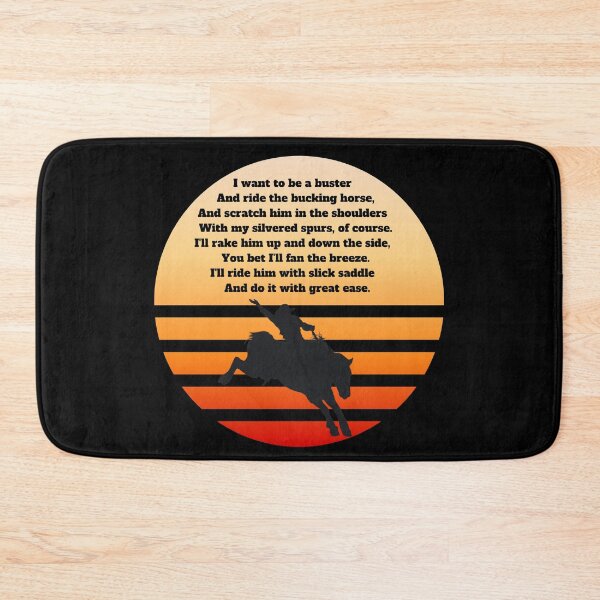 Item preview, Be a Buster Gift for a cowboy or rodeo lover bronc riding designed and sold by j9gothbe.