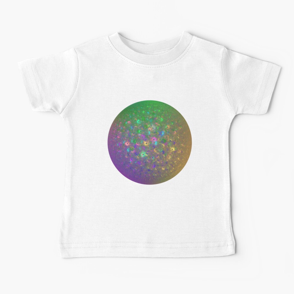 Planet Two #Fractal Art Baby T-Shirt