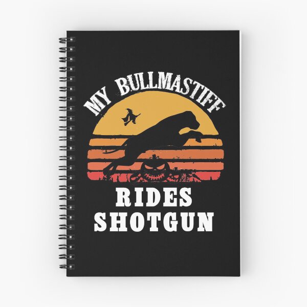 Item preview, My Bullmastiff Rides Shotgun Funny Halloween Bullmastiff Lovers Essential designed and sold by Zeeprint ★★★★★.