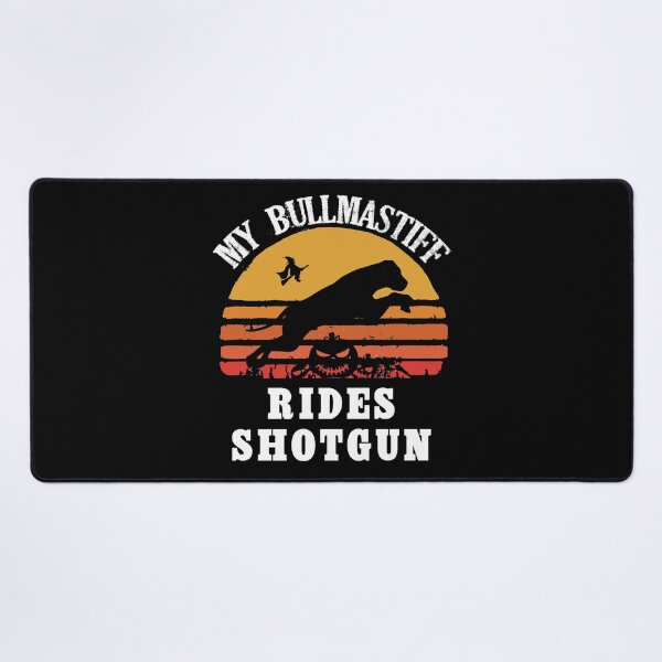 Item preview, My Bullmastiff Rides Shotgun Funny Halloween Bullmastiff Lovers Essential designed and sold by Zeeprint ★★★★★.