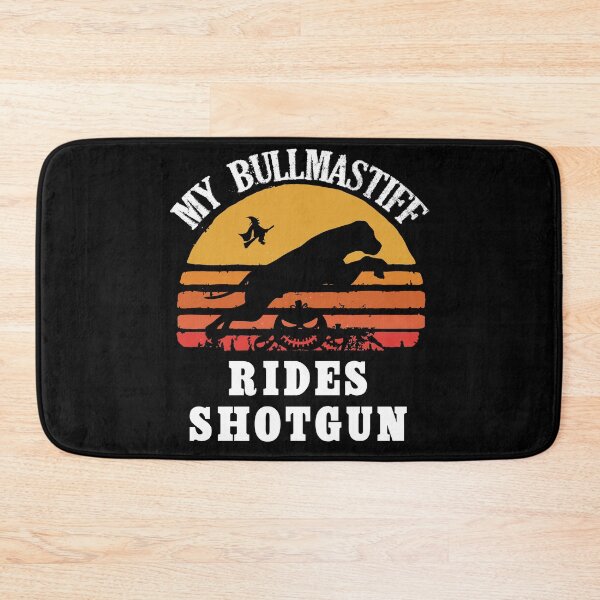 Item preview, My Bullmastiff Rides Shotgun Funny Halloween Bullmastiff Lovers Essential designed and sold by Zeeprint ★★★★★.