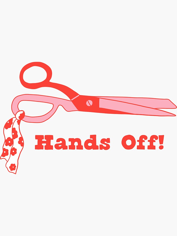 Fabric Scissors - Sewing - Sticker