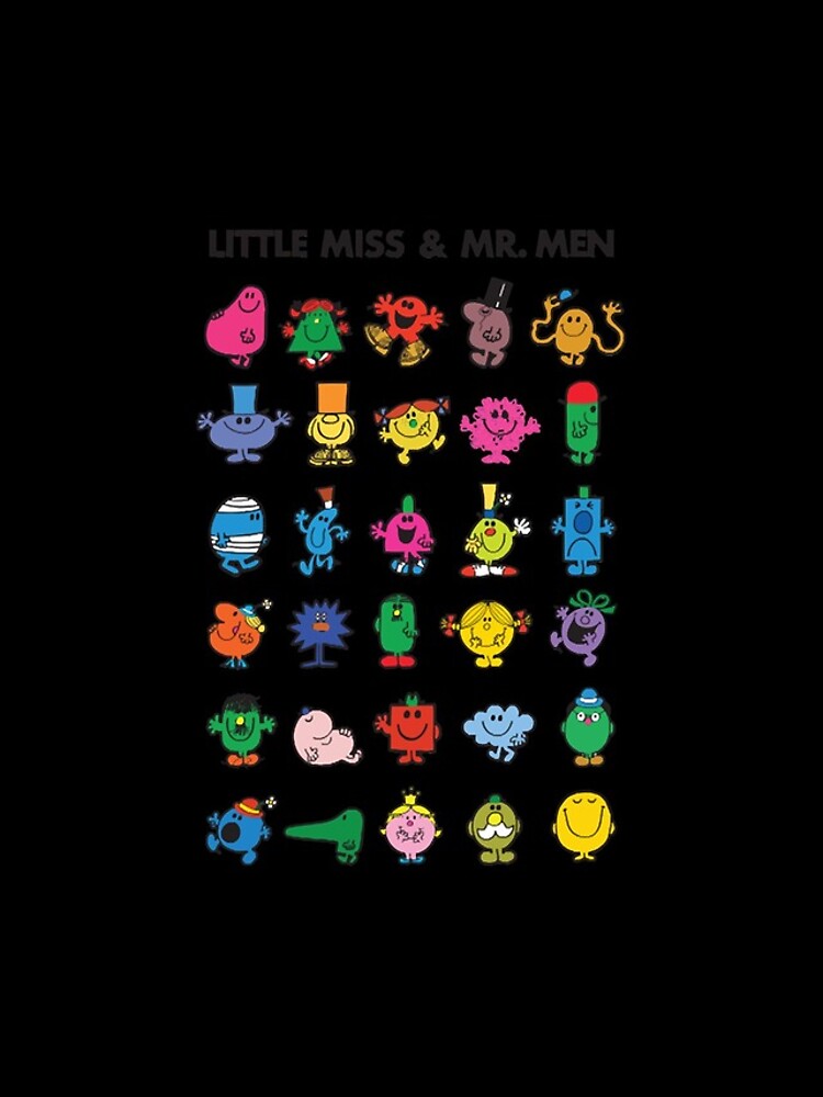 Mr. Men Little Miss Mr. Worry Case iPhone ケース MagSafe Little Miss Mr. Men 