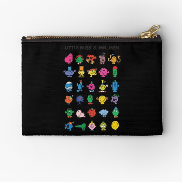 Mr Men Little Miss Zipper Pouches for Sale | Redbubble