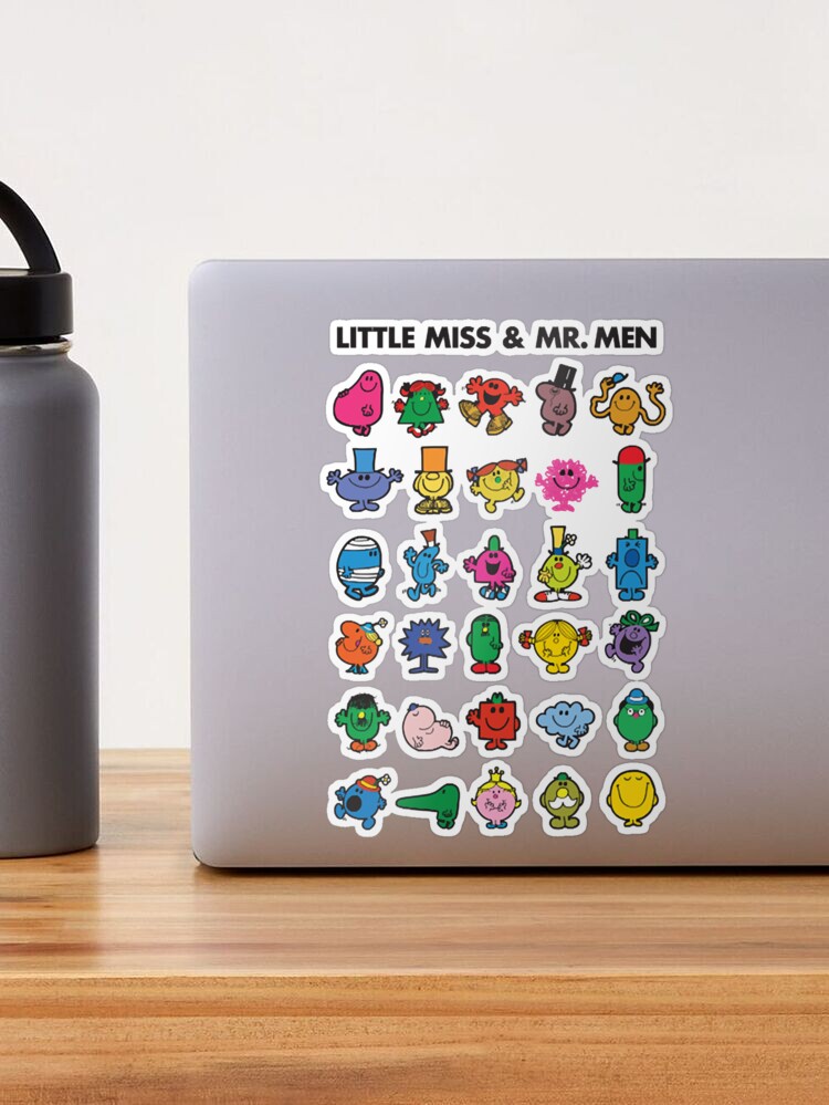 Etiquetas Termoadhesivas Multitexto - Mr Men - Little Miss Ludilabel