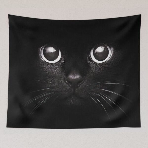 Item preview, Black Cat blanket designed and sold by Huynhdesign.