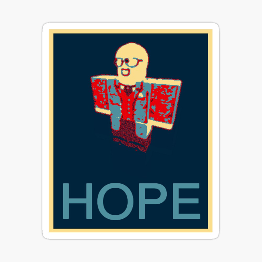 Tapwater S Hope Parody Slogan Greeting Card By Iireyez Redbubble - qual Ã© o slogan do roblox