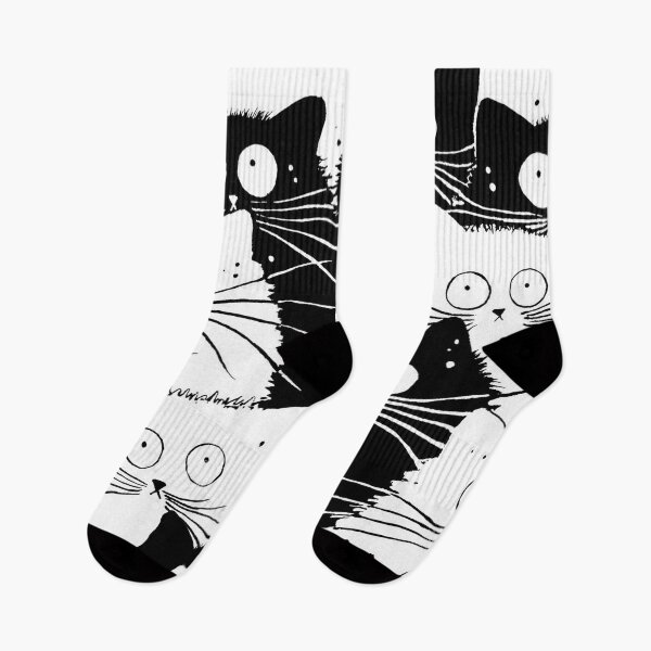 Item preview, Black cat- White Cat pattern designed and sold by Huynhdesign.