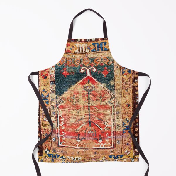 Item preview, Konya Central Anatolian Prayer Rug Print designed and sold by Vicky Brago-Mitchell®.