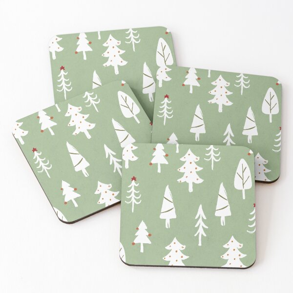 Item preview, Sage Green Minimalist Pine Tree designed and sold by MaiZephyr.