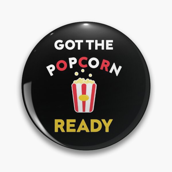Item preview, Got The Popcorn Ready Funny Retro Vintage designed and sold by zedesigner-.