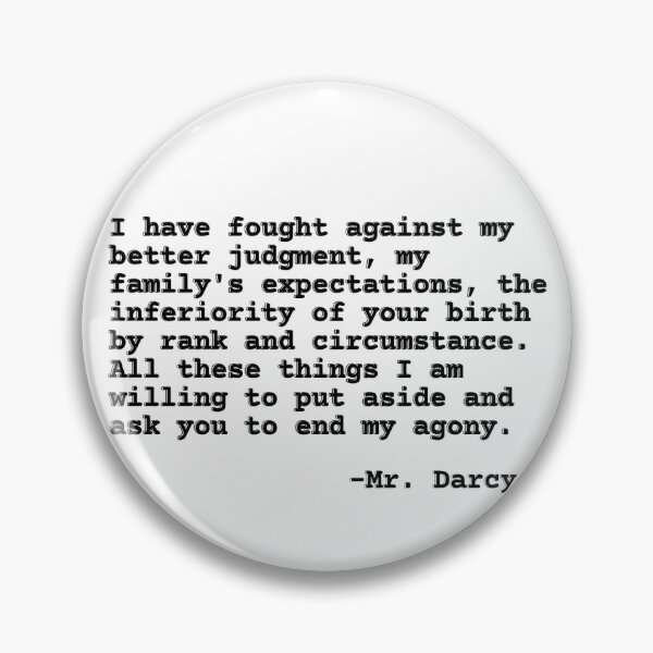 Item preview, Mr. Darcy Pride and Prejudice designed and sold by RedPandora.