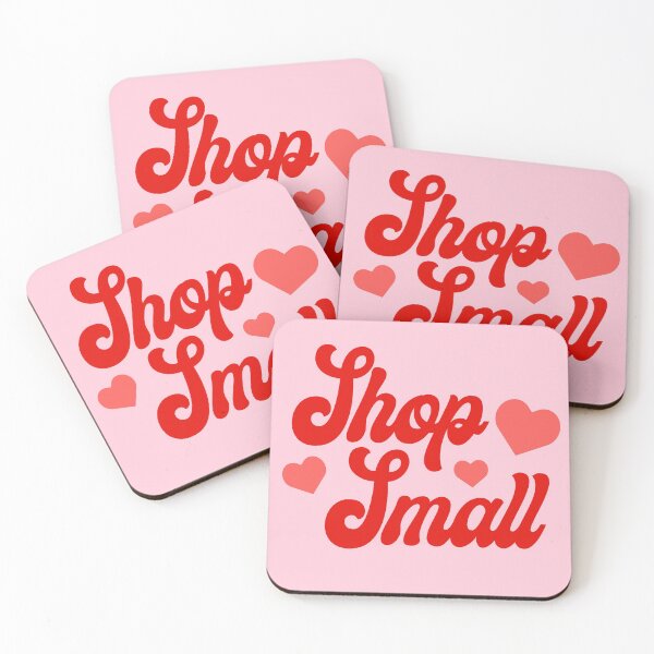 Item preview, Shop Small - cute hearts local business designed and sold by wildhunt.
