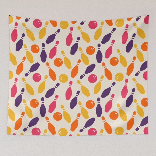 Item preview, Bowling Game Colorful designed and sold by Landesign.