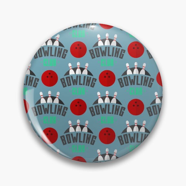 Item preview, Bowling Club Seamless Pattern  designed and sold by Landesign.