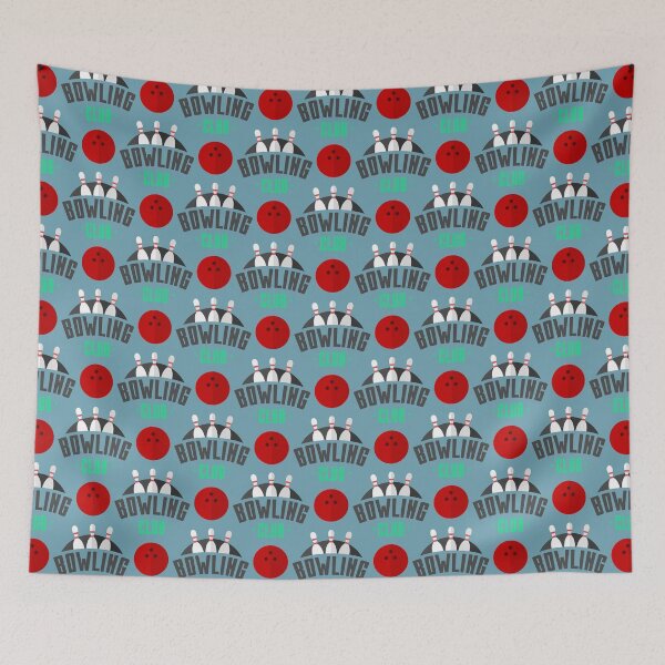 Item preview, Bowling Club Seamless Pattern  designed and sold by Landesign.