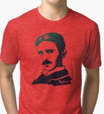 nikola tesla Tri-blend T-Shirt