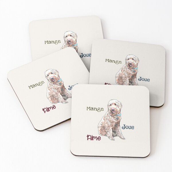 Item preview, Eats plays loves goldendoodle | dog lover quote designed and sold by NathBros.