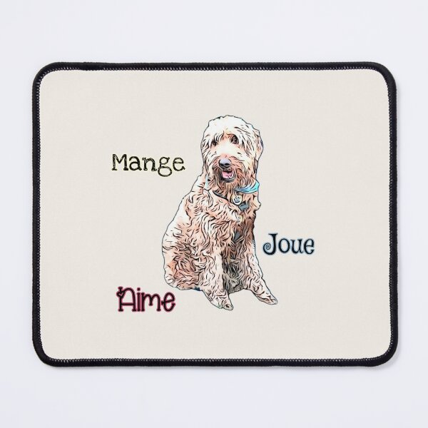 Item preview, Eats plays loves goldendoodle | dog lover quote designed and sold by NathBros.