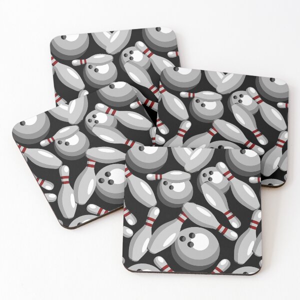 Item preview, Bowling Pins And Balls Seamless Pattern designed and sold by Landesign.