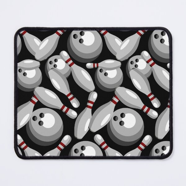 Item preview, Bowling Pins And Balls Seamless Pattern designed and sold by Landesign.