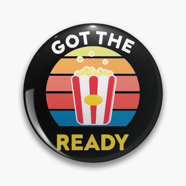 Item preview, Got The Popcorn Ready Funny Retro Vintage designed and sold by zedesigner-.