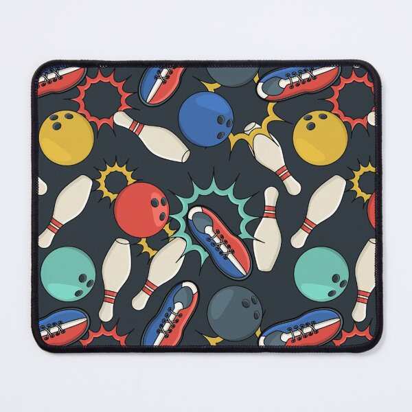 Item preview, Bowling Retro seamless pattern designed and sold by Landesign.