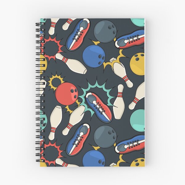 Item preview, Bowling Retro seamless pattern designed and sold by Landesign.