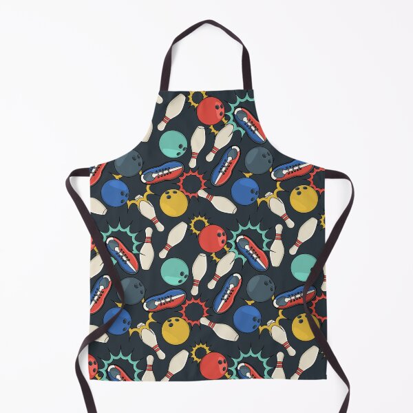 Item preview, Bowling Retro seamless pattern designed and sold by Landesign.