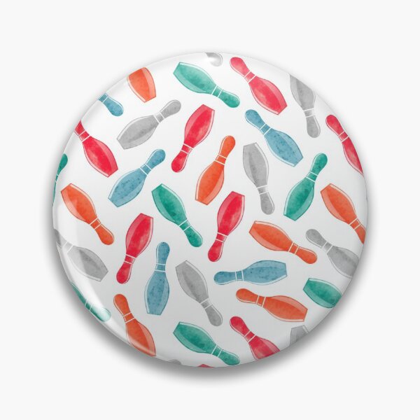 Item preview, Watercolor Bowling Pins designed and sold by Landesign.