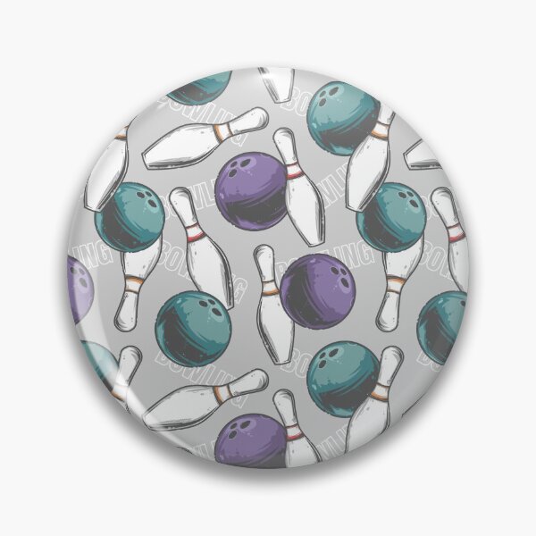 Item preview, Seamless Texture With Bowling Pins And Balls designed and sold by Landesign.